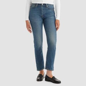 Levi's Blue Straight Leg Jeans Classic Style